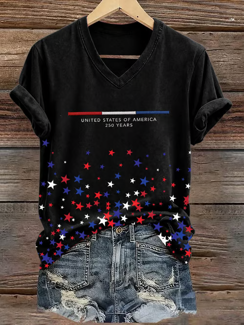 Women's 250th Anniversary Printed T-shirt