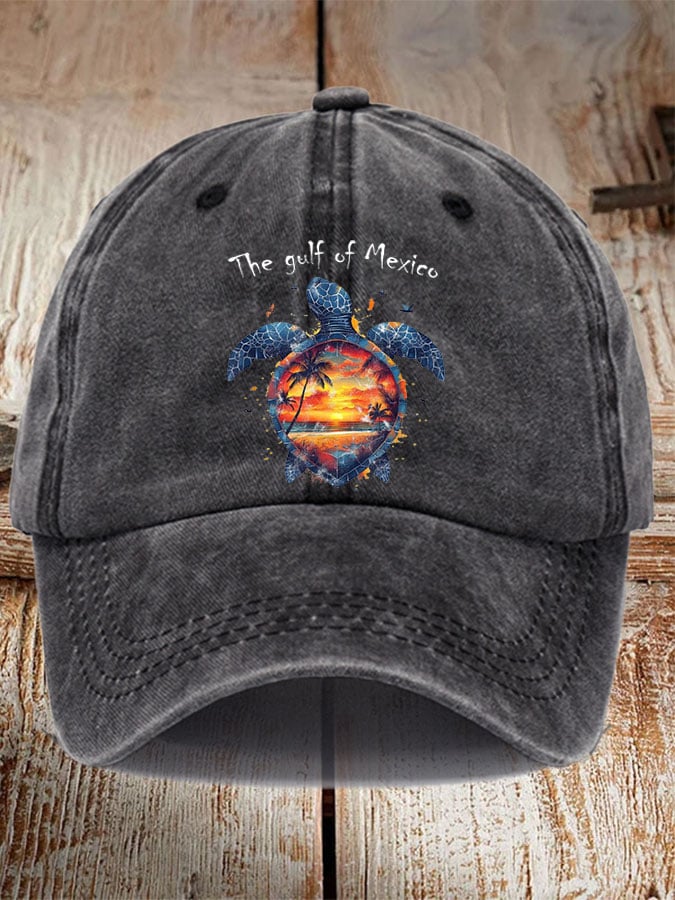 Unisex Gulf Of Mexico Print Hat