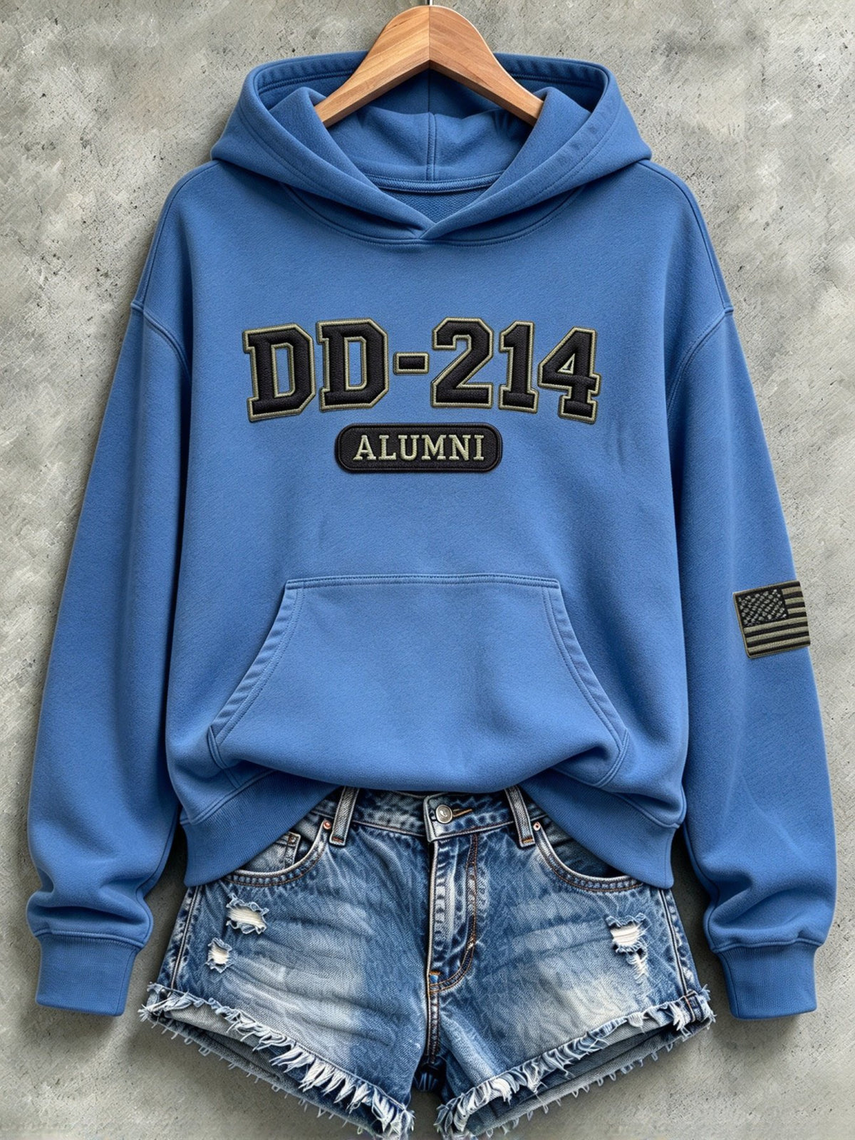 Women's Veteran Pride DD-214 Printed Hoodie