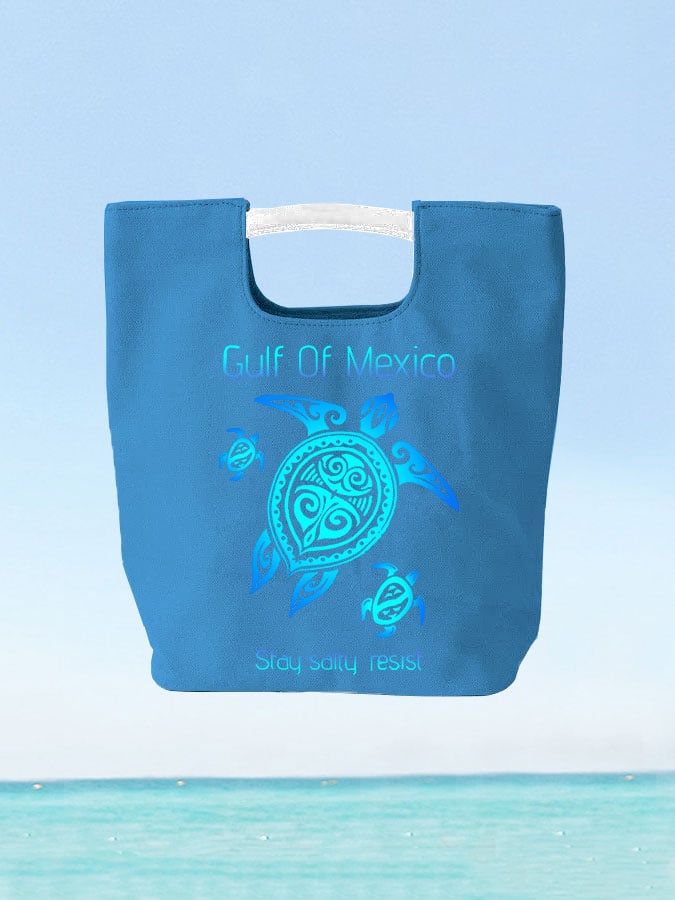 Gulf Of Mexico Print Tote Bag