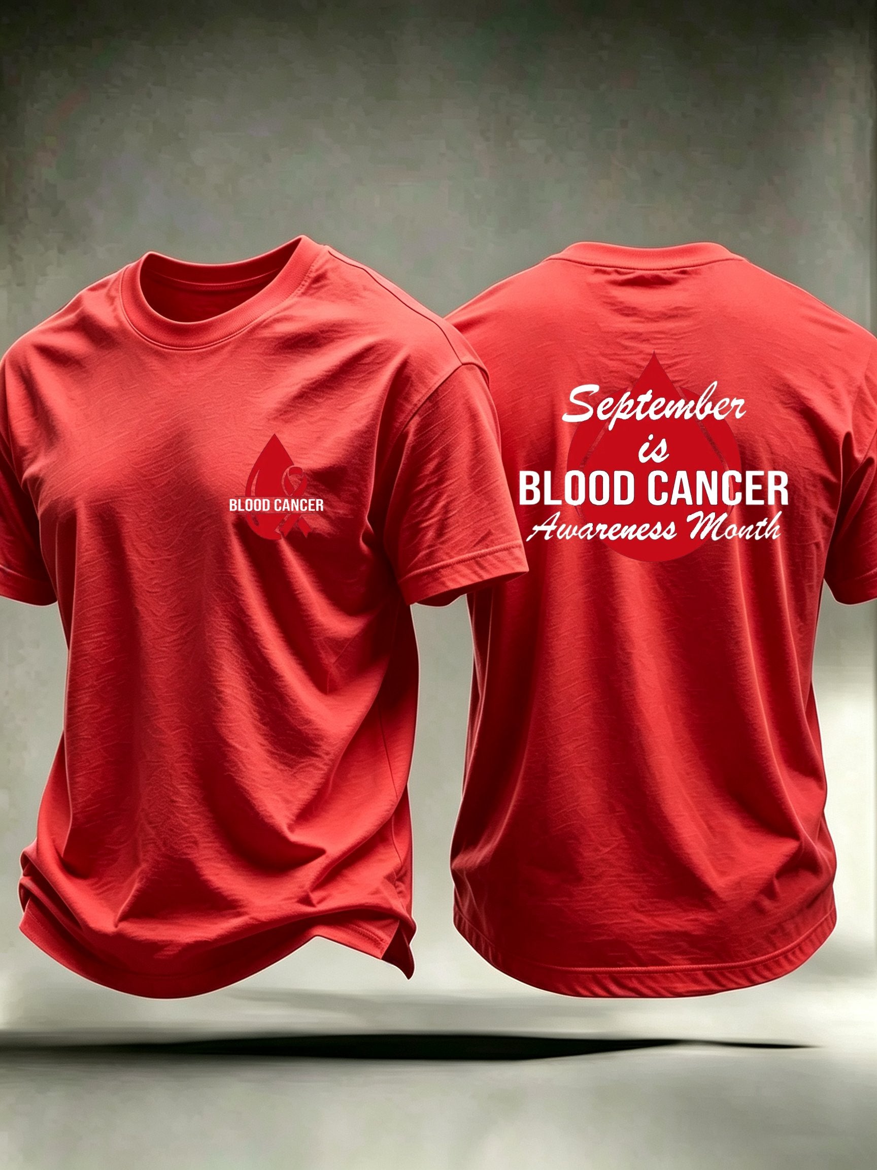 Men's Blood Cancer Awareness Short-Sleeve T-Shirt