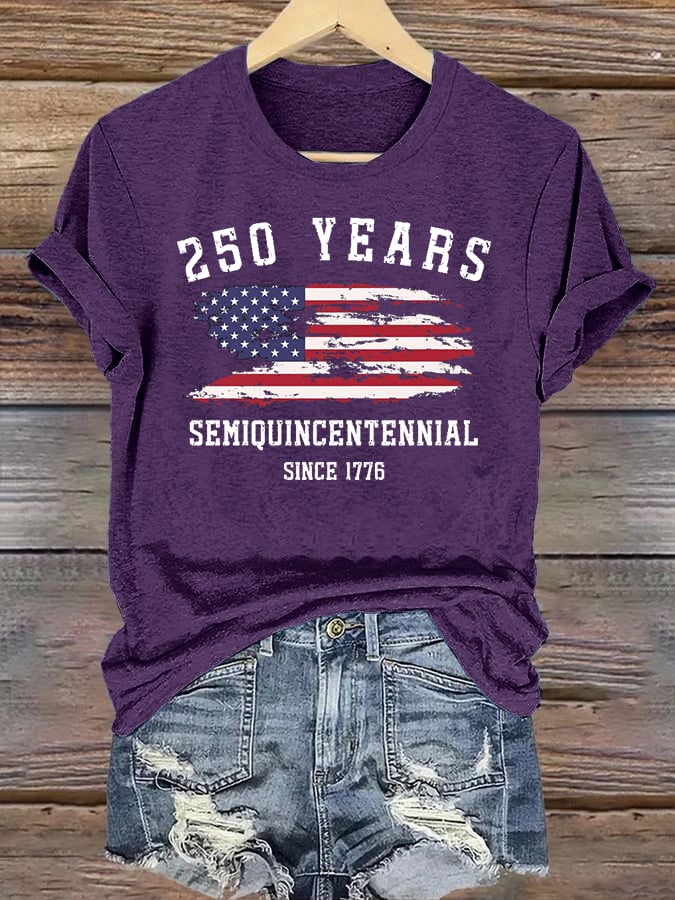 Women's  250 Years Semiquincentennial Since 1776 T-Shirt