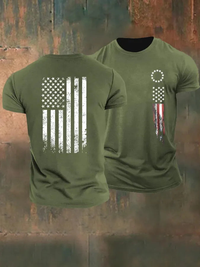 250th Anniversary Pattern 100% Cotton T-Shirt