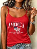 Women's Pride Moon Print Casual Camisole