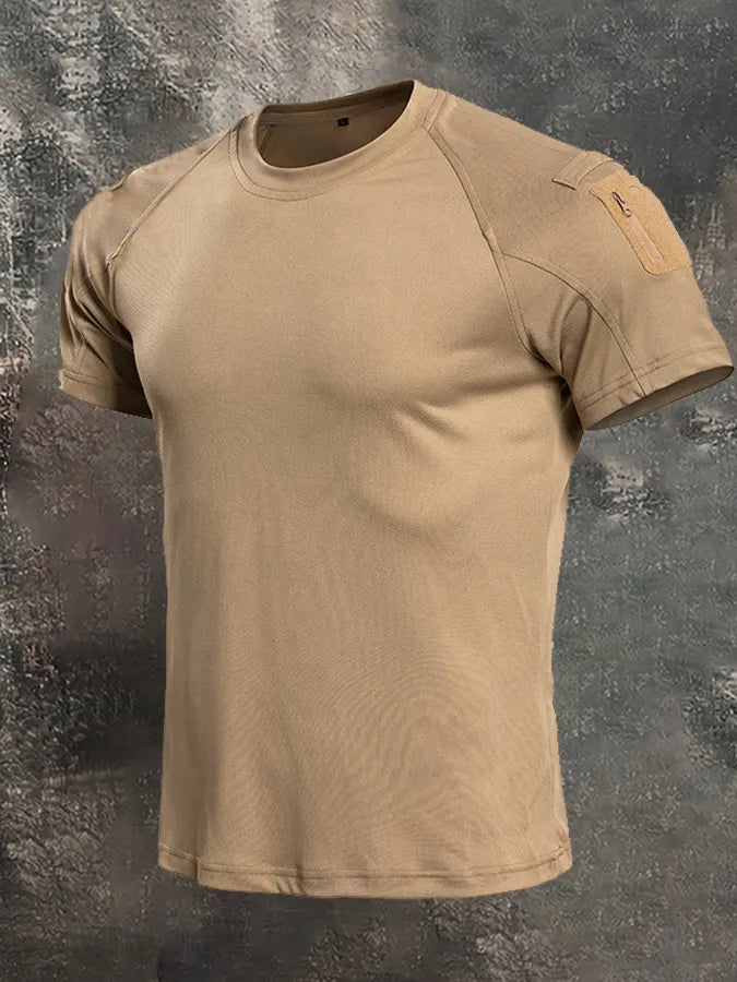 Men's Tactical T-Shirts Short Sleeve Raglan