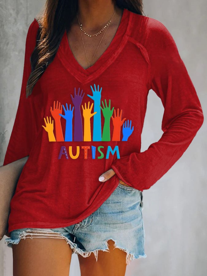 Women's Autism Awareness Shirt