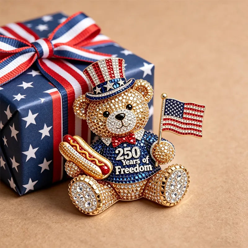 US 250th Anniversary Commemorative Brooch