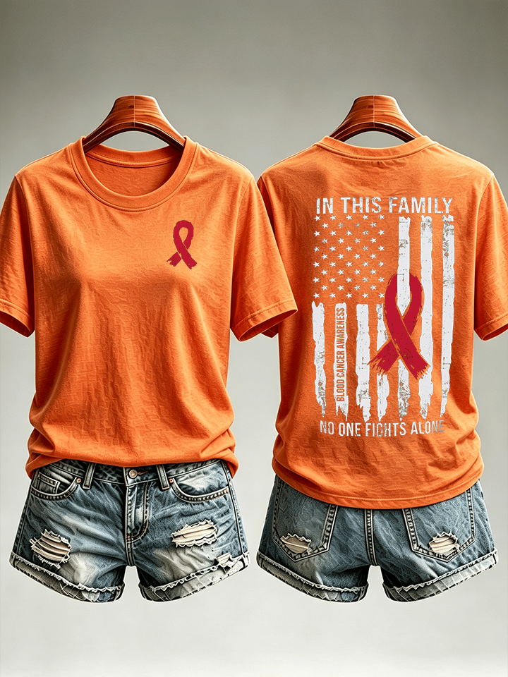 Women's Blood Cancer Awareness Shirt