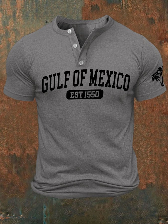 Men's Gulf Of Mexico Print T-Shirt