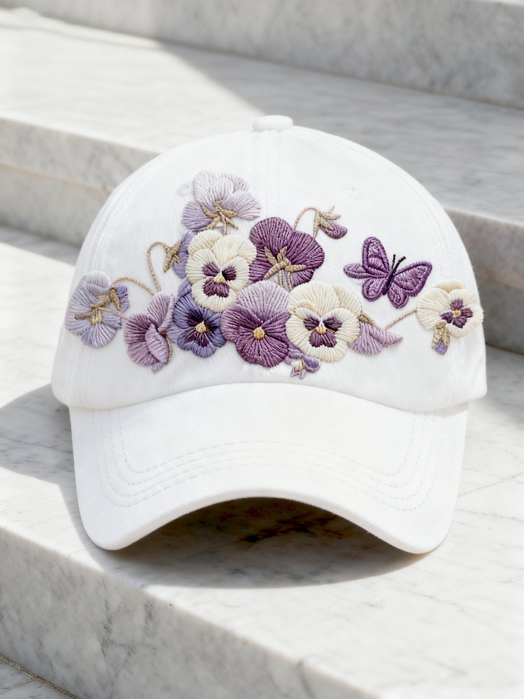 Women's Retro Bohemian Floral Print Casual Hat