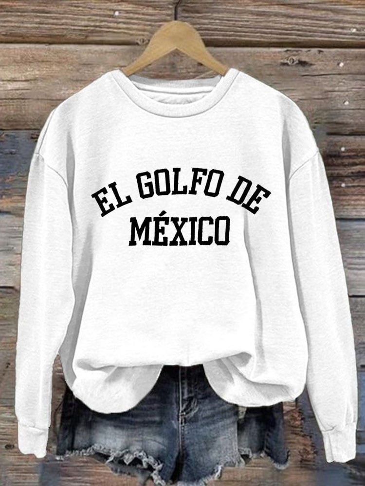 Women's Gulf Of Mexico Print Sweatshirt