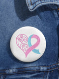 Unisex Breast Cancer Awareness Brooch