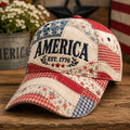 American 250th Anniversary Art Print Casual Hat