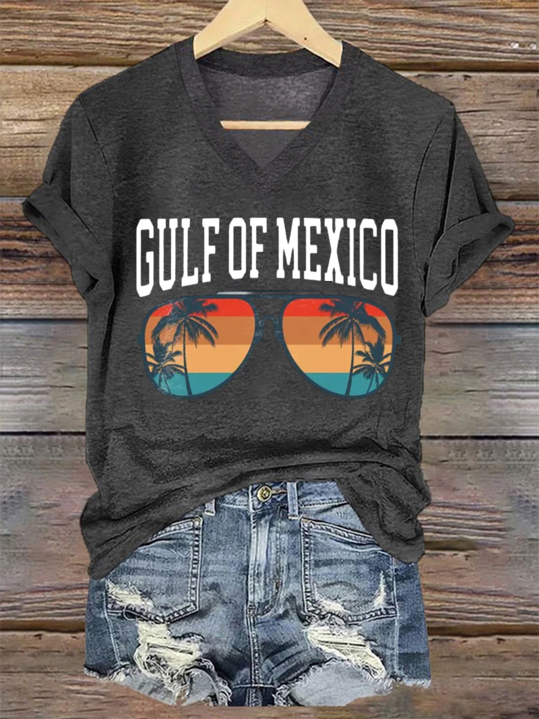 Women's Gulf of Mexico Printed Short-Sleeved T-Shirt