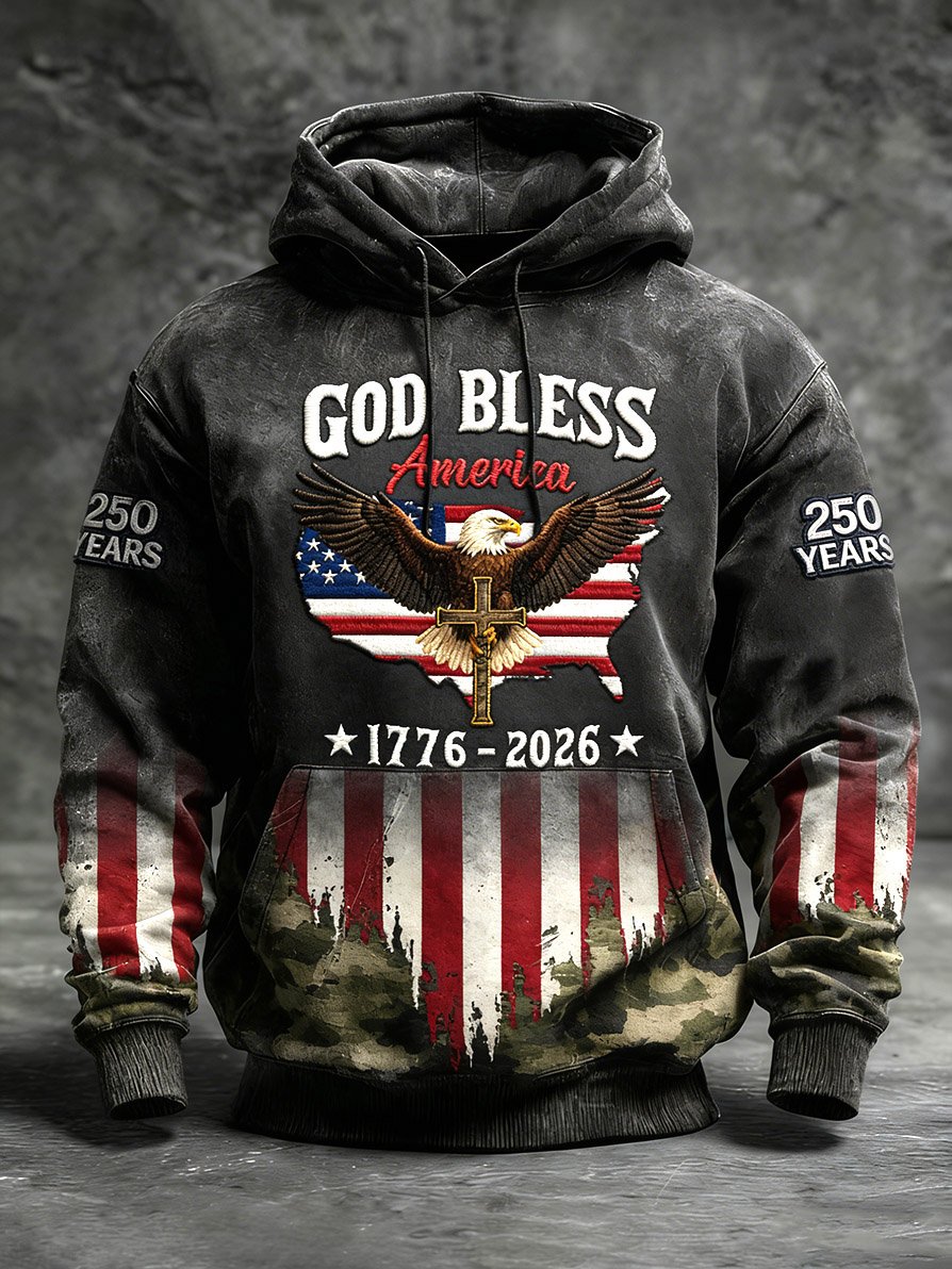 Men's 250th Anniversary of the Founding of the United States Hoodie