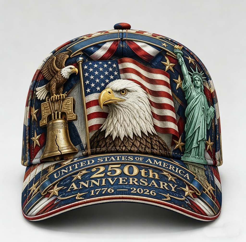 ⚡️INDEPENDENCE DAY 49% OFF -HONOR THE LEGACY. WEAR THE PRIDE. 250th Anniversary Patriotic Cap (1776–2026)