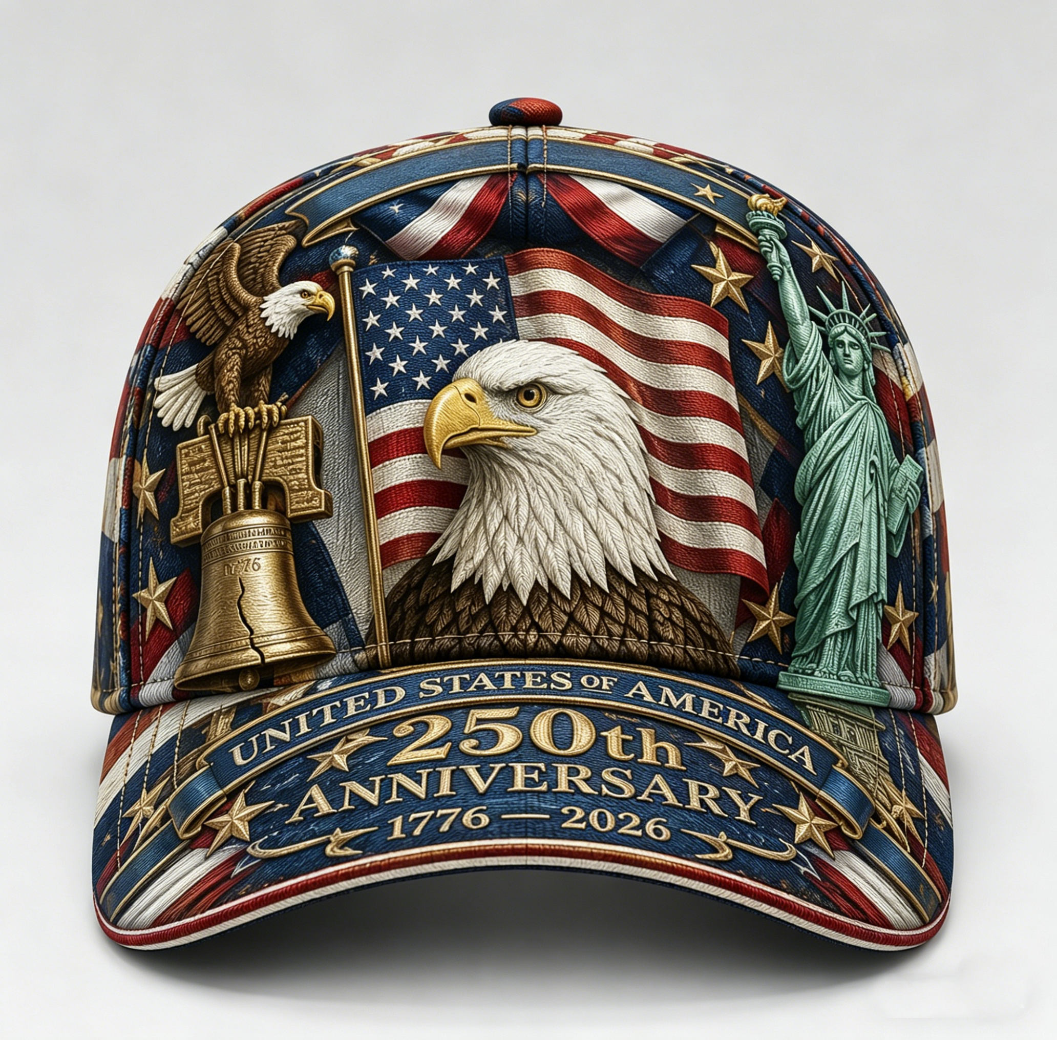 ⚡️INDEPENDENCE DAY 49% OFF -HONOR THE LEGACY. WEAR THE PRIDE. 250th Anniversary Patriotic Cap (1776–2026)