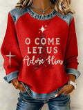 Women's Christmas Faithe Casual Sweatshirt