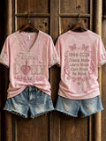 Country Singer Commemorative Printed T-Shirt