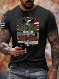 DD214 Is My Contribution To 250 Years Of American History Pattern 100% Cotton T-Shirt