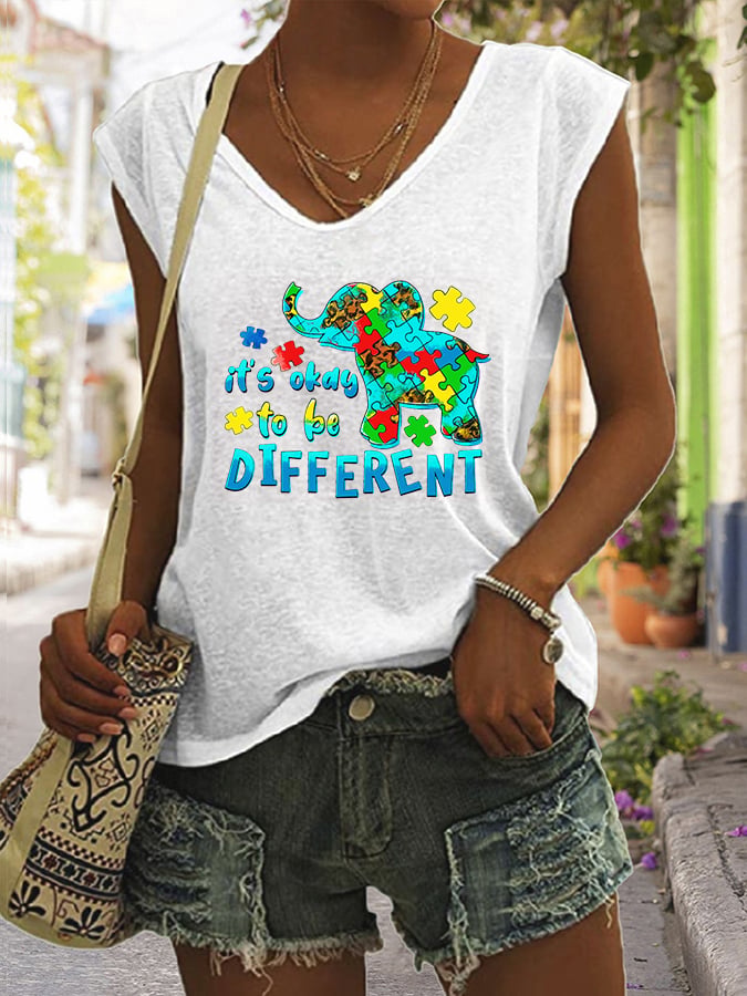 Women's  It's Ok To Be Different T-Shirt