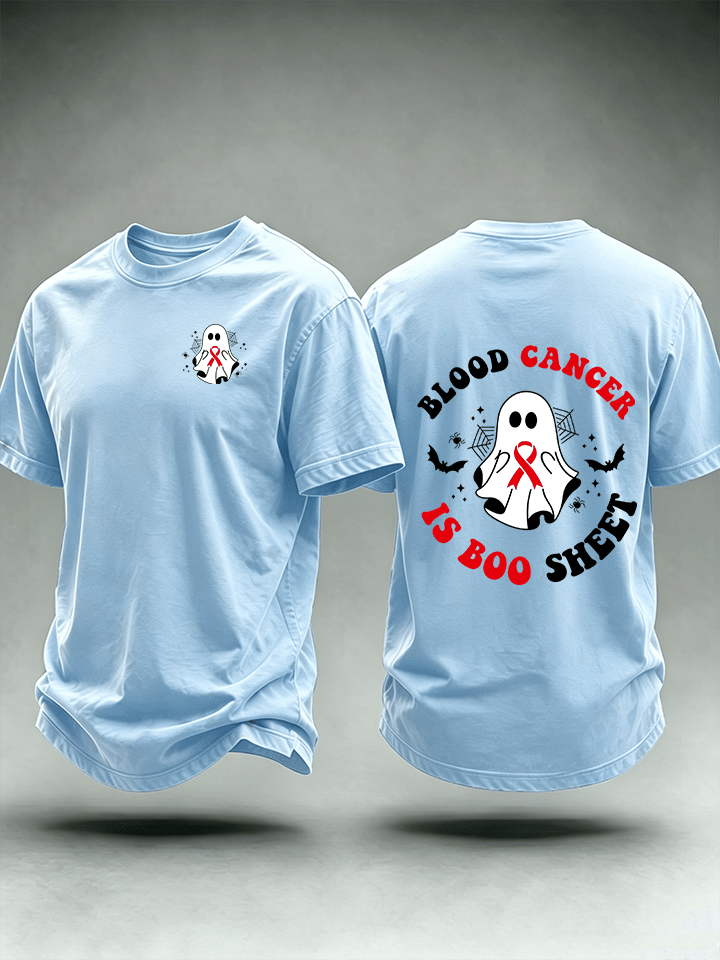 Men's BLOOD CANCER Print T-Shirt