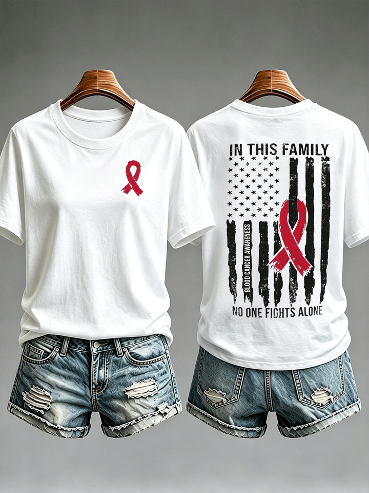 Women's Blood Cancer Awareness Shirt
