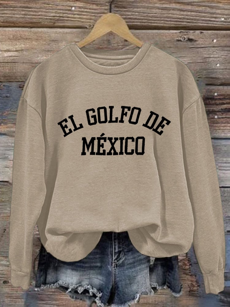 Women's Gulf Of Mexico Print Sweatshirt
