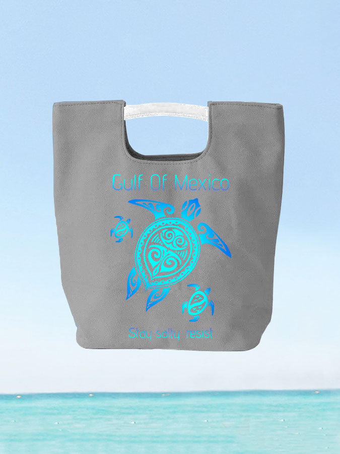 Gulf Of Mexico Print Tote Bag