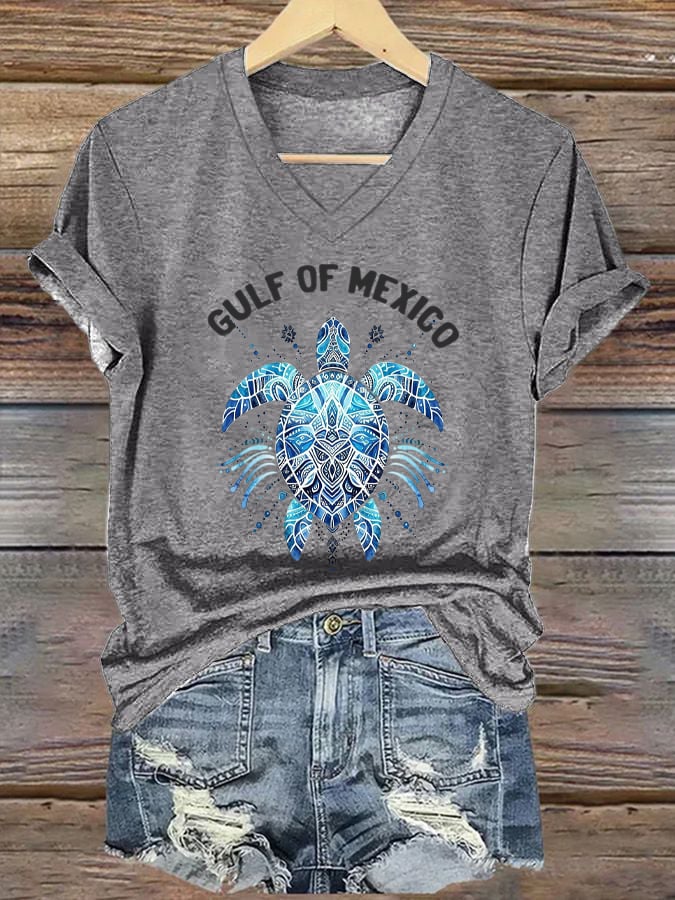 Women's Gulf of Mexico Print T-shirt