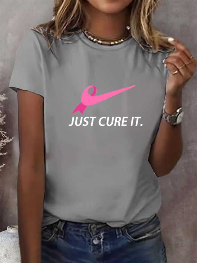 Women's JUST CURE IT Print T-Shirt