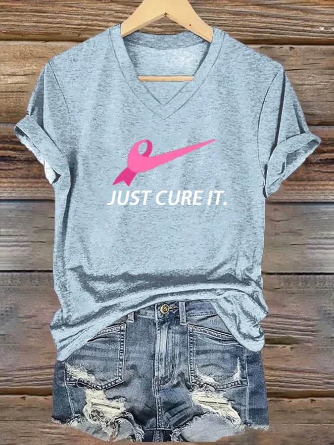 Women's  JUST CURE IT Print T-Shirt