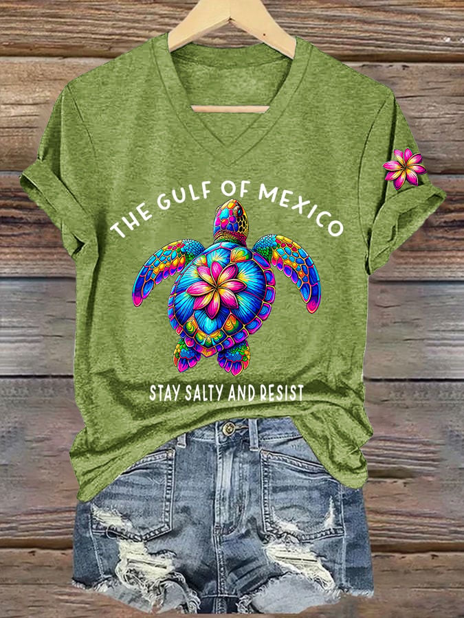 Women's Gulf Of Mexico Printed T-Shirt
