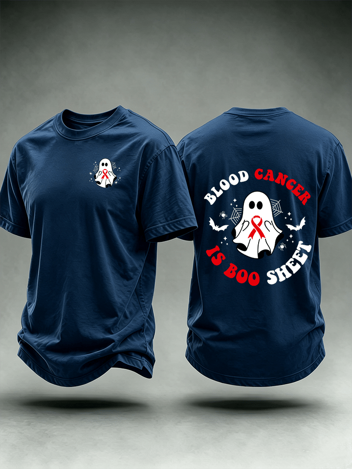 Men's BLOOD CANCER Print T-Shirt