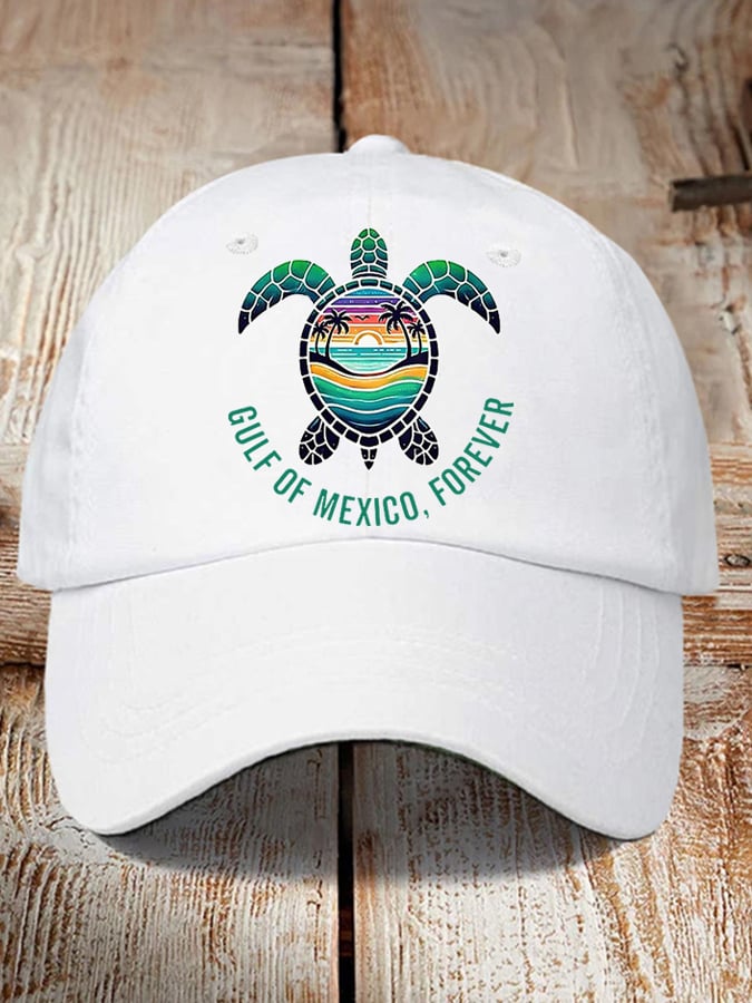 Unisex Gulf Of Mexico, Forever Sea Turtle Hat