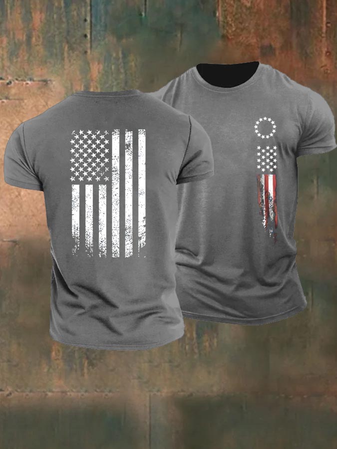 250th Anniversary Pattern 100% Cotton T-Shirt