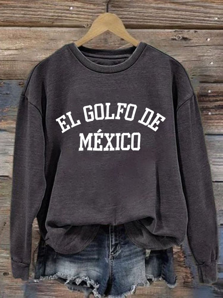 Women's Gulf Of Mexico Print Sweatshirt