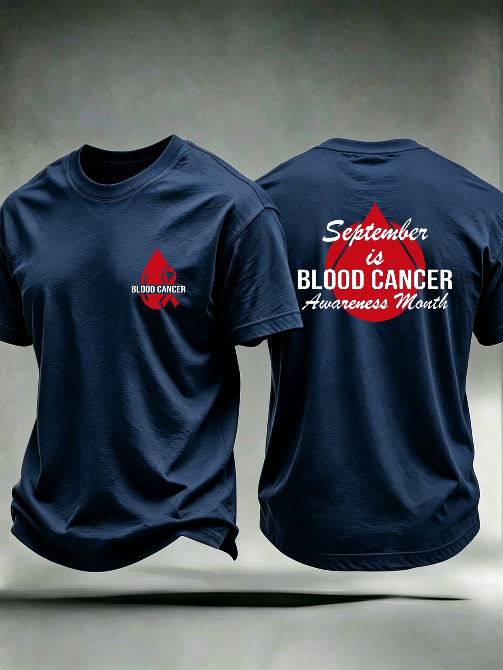Men's Blood Cancer Awareness Short-Sleeve T-Shirt