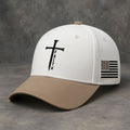 Faith America Flag Printed Casual Hat