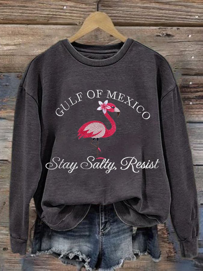 Women's Gulf Of Mexico Printed Sweatshirt