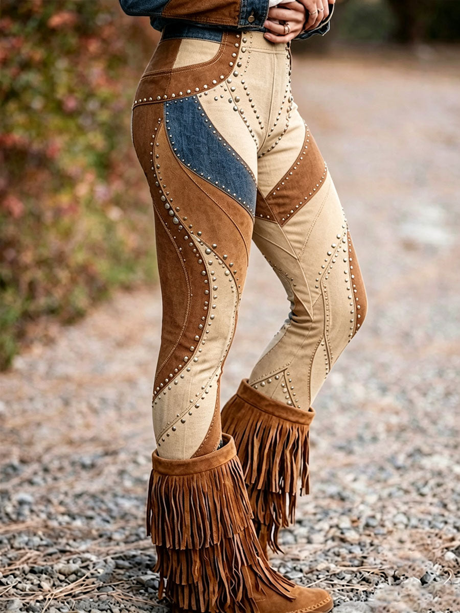 Women'S Western Style Print Leggings