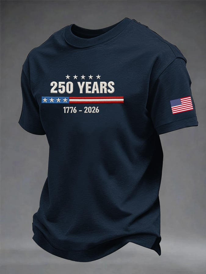 Men's 250th Anniversary Printed T-Shirt