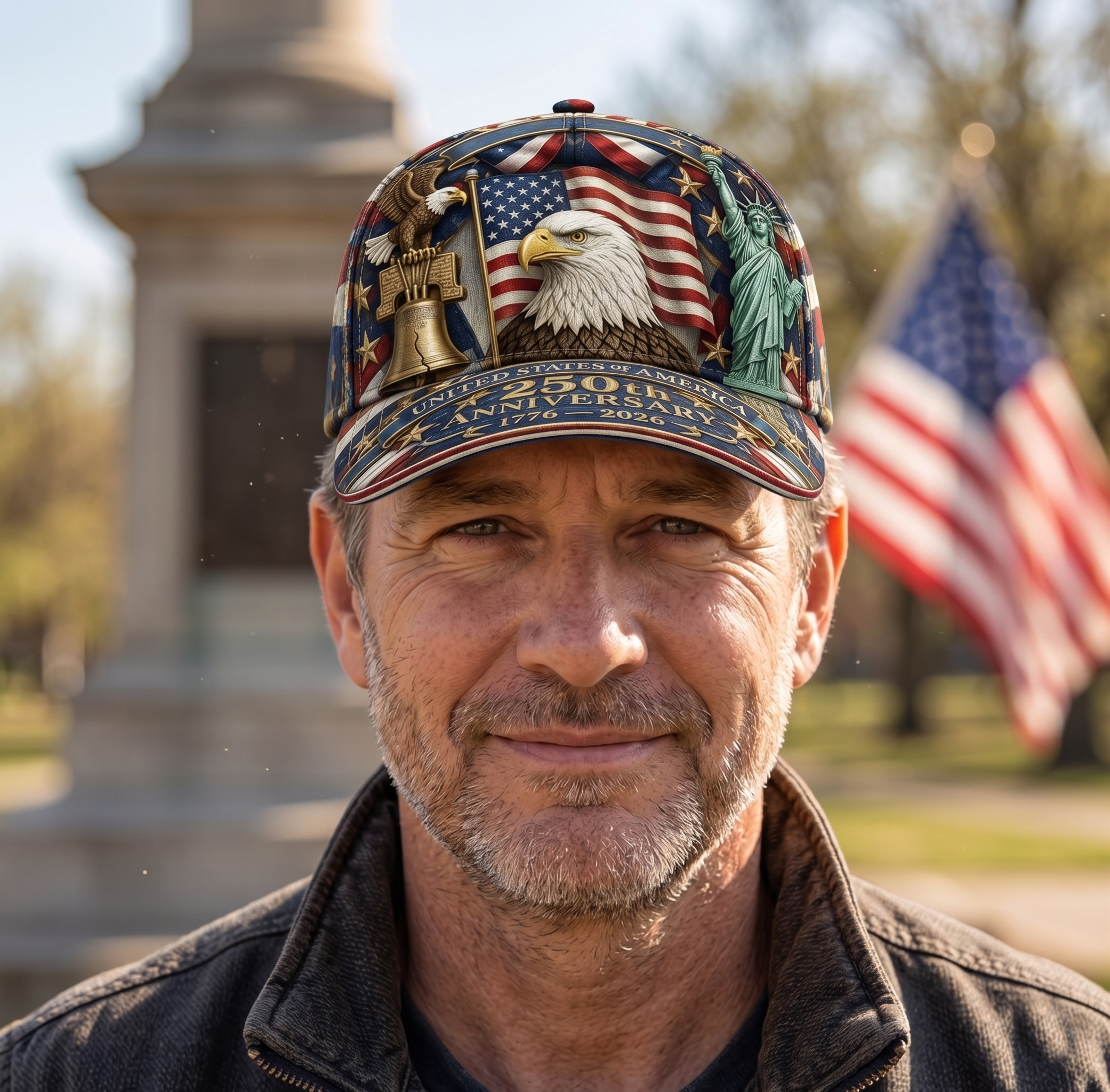 ⚡️INDEPENDENCE DAY 49% OFF -HONOR THE LEGACY. WEAR THE PRIDE. 250th Anniversary Patriotic Cap (1776–2026)