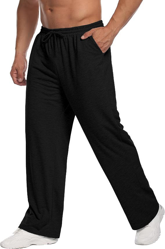 Men's Loose Fitting Casual Pants for Relaxed Fit Oversize Clothing Comfortable Drawstring Lounge