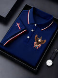 Men's Vintage America 250th Anniversary Print Polo Shirt