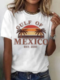 Women's Gulf of Mexico Printed Short-Sleeved T-Shirt