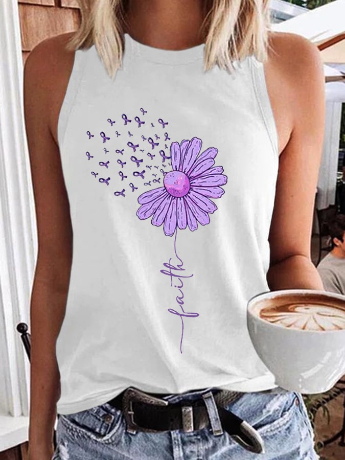 Women's Alzheimer Fighter Faith Vest