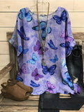 Women's Alzheimers Awareness Print Top
