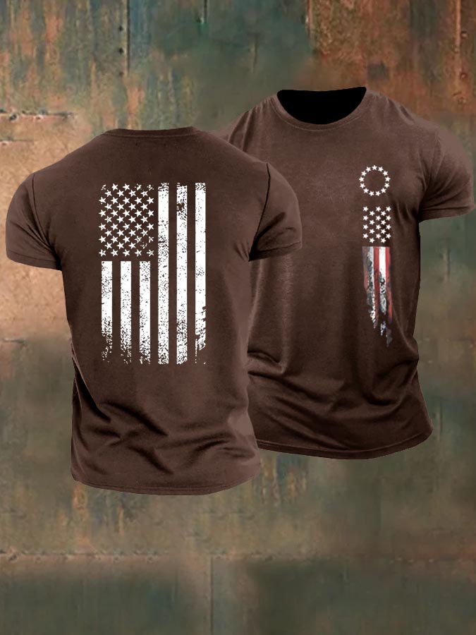 250th Anniversary Pattern 100% Cotton T-Shirt
