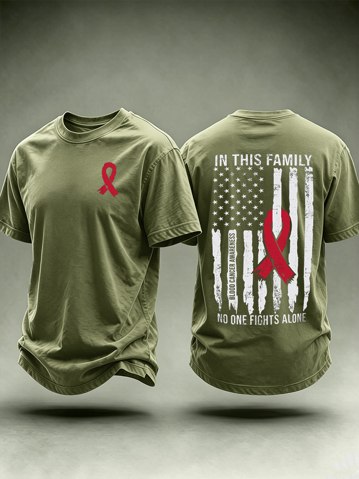 Men's Blood Cancer Awareness Shirt